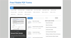 Desktop Screenshot of pdftemplates.org